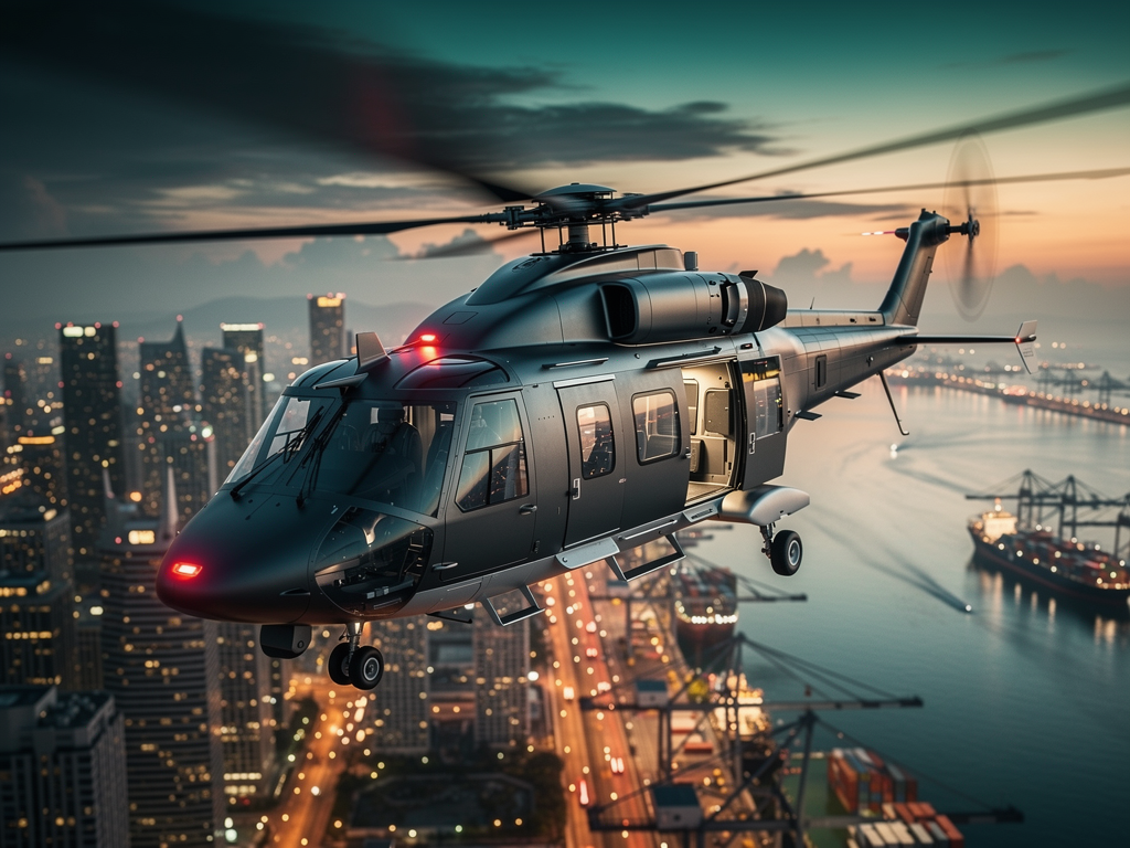 Helix Vantage utility cargo helicopter