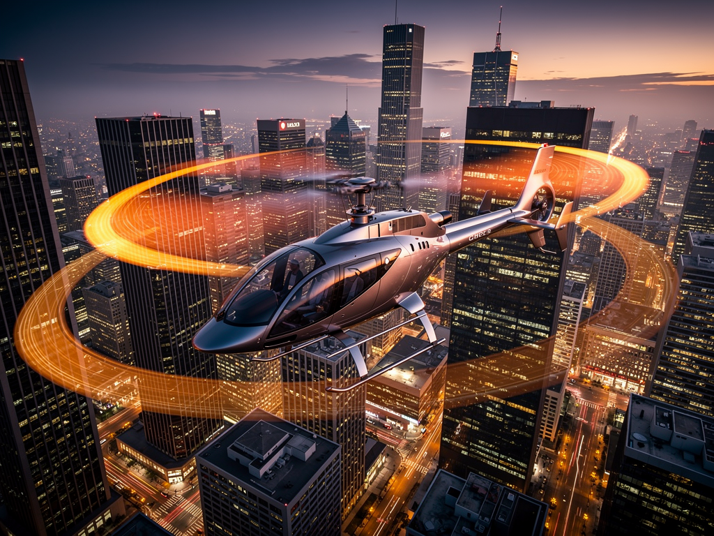 Helix Meridian city commuter helicopter