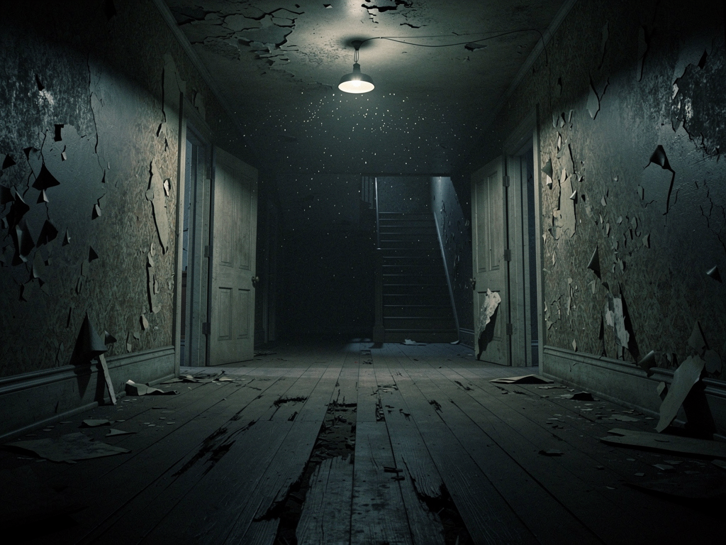dark hallway